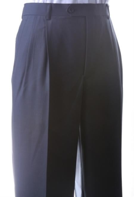 Men's Super 150s Extra Fine Dress Pants unhemmed unfinished bottom