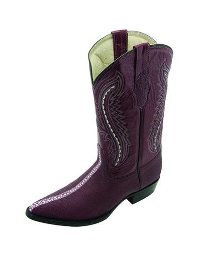 Men's Bota Vaquera Horma Puntal Vino Welt Construction Dress Dress Cowboy Boot Cheap Priced For Sale Online ~ Botines Para Hombre