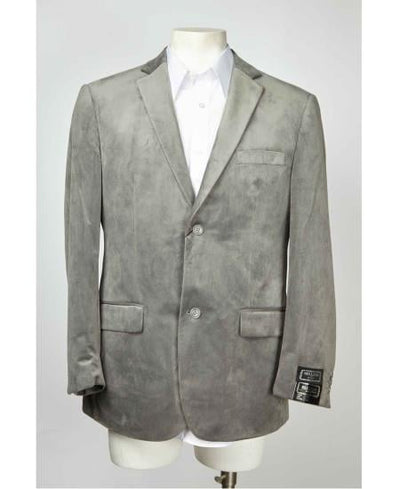 Men's Gray ~ Grey Cheap Priced Designer Fashion Dress Casual Blazer