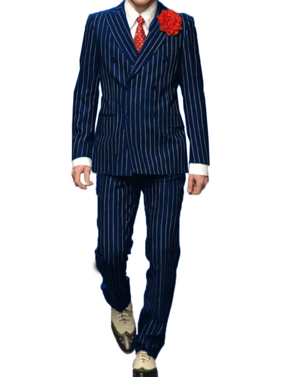 Gomez Addams Double Breasted Suit Costume