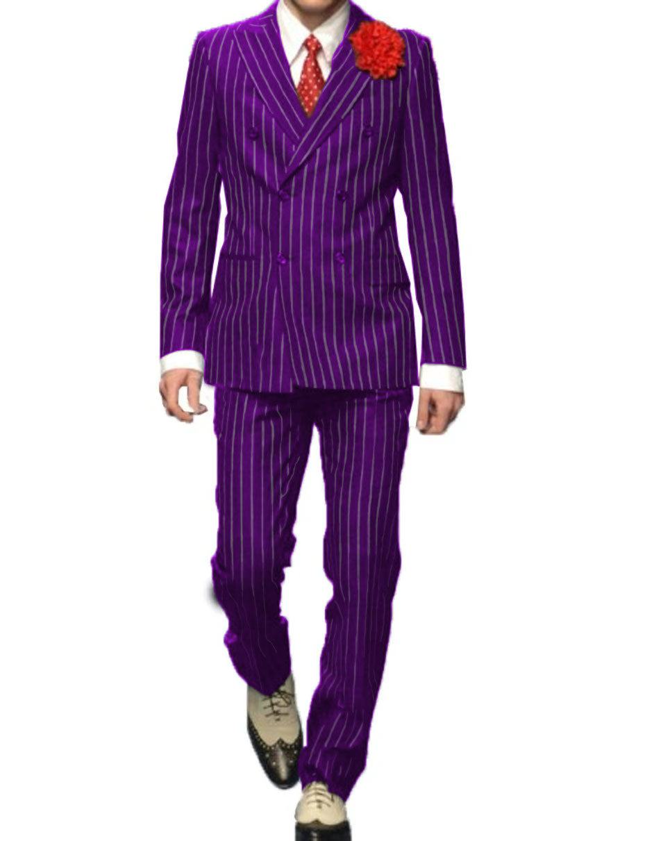 Gomez Addams Double Breasted Suit Costume