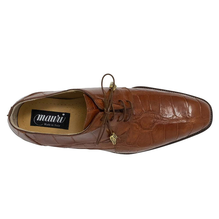 Mauri Earth Alligator Dress Shoe Cognac