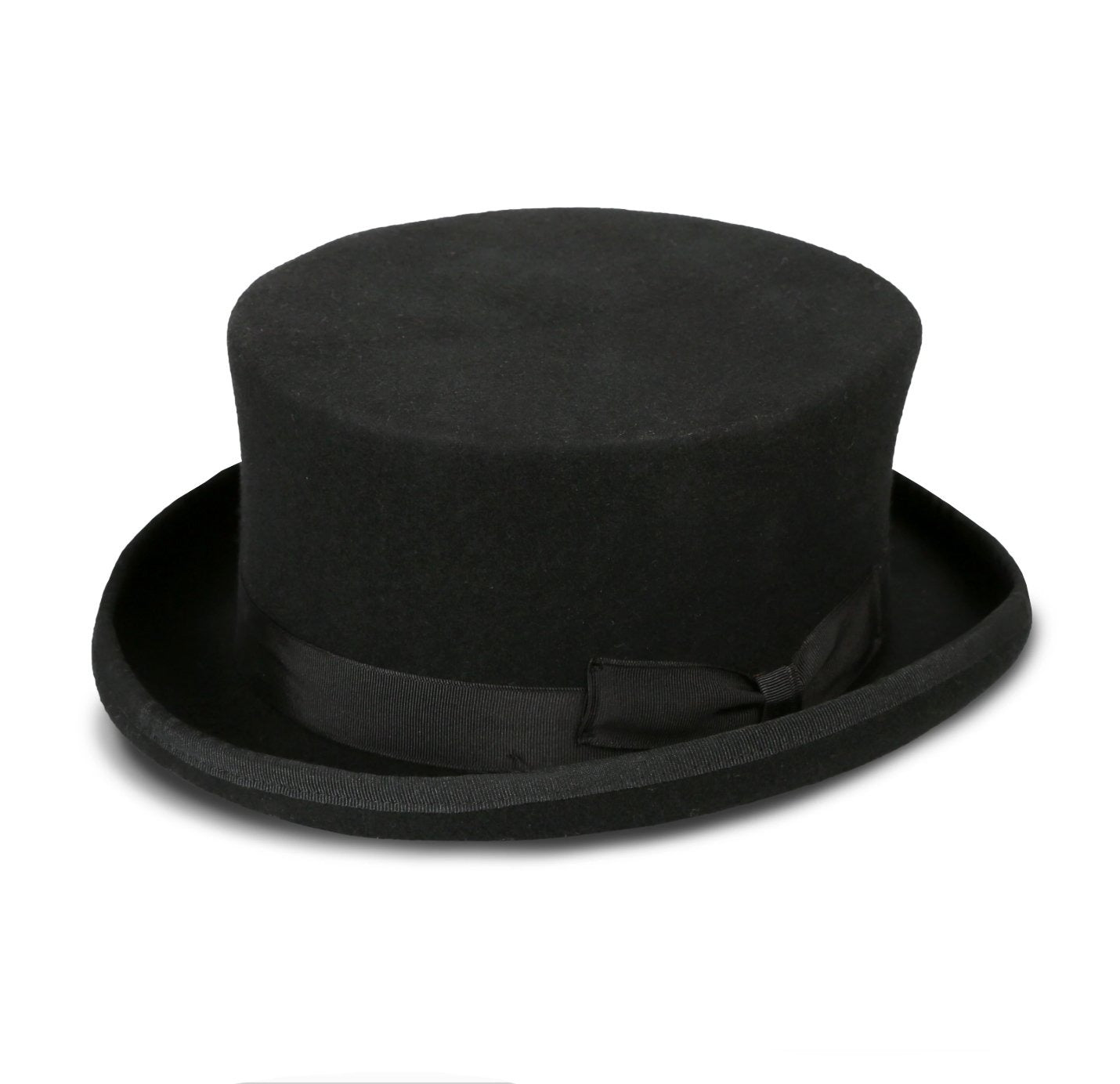 Men’s Stout Black Hat – Classic Dress Style