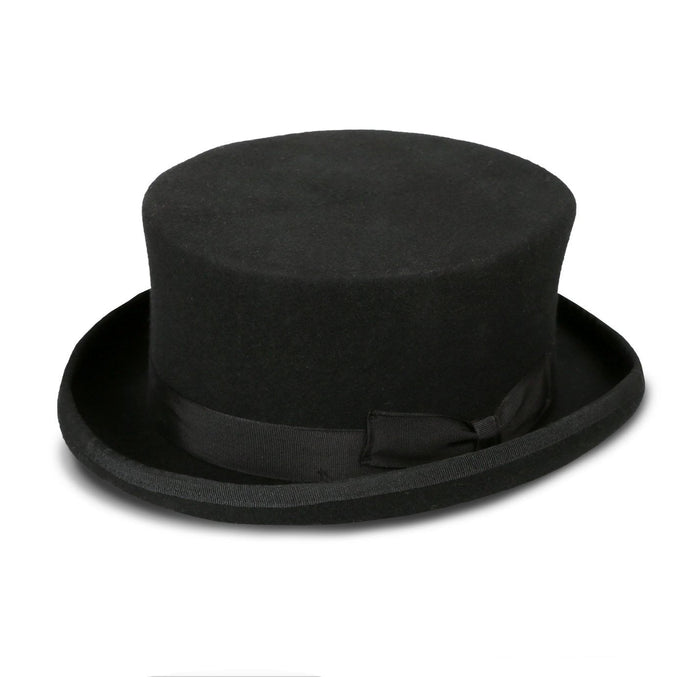 Men’s Stout Black Hat – Classic Dress Style