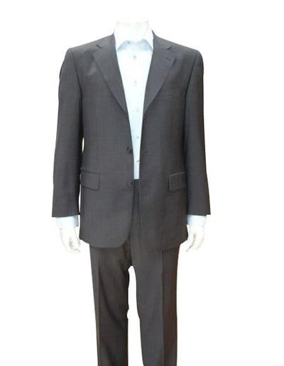 Cheap Priced Men's Dress Suit For Sale Charcoal Gray Discount Cheap Priced Dress 2 Or Three - 3 Buttons - Color: Dark Grey Suit