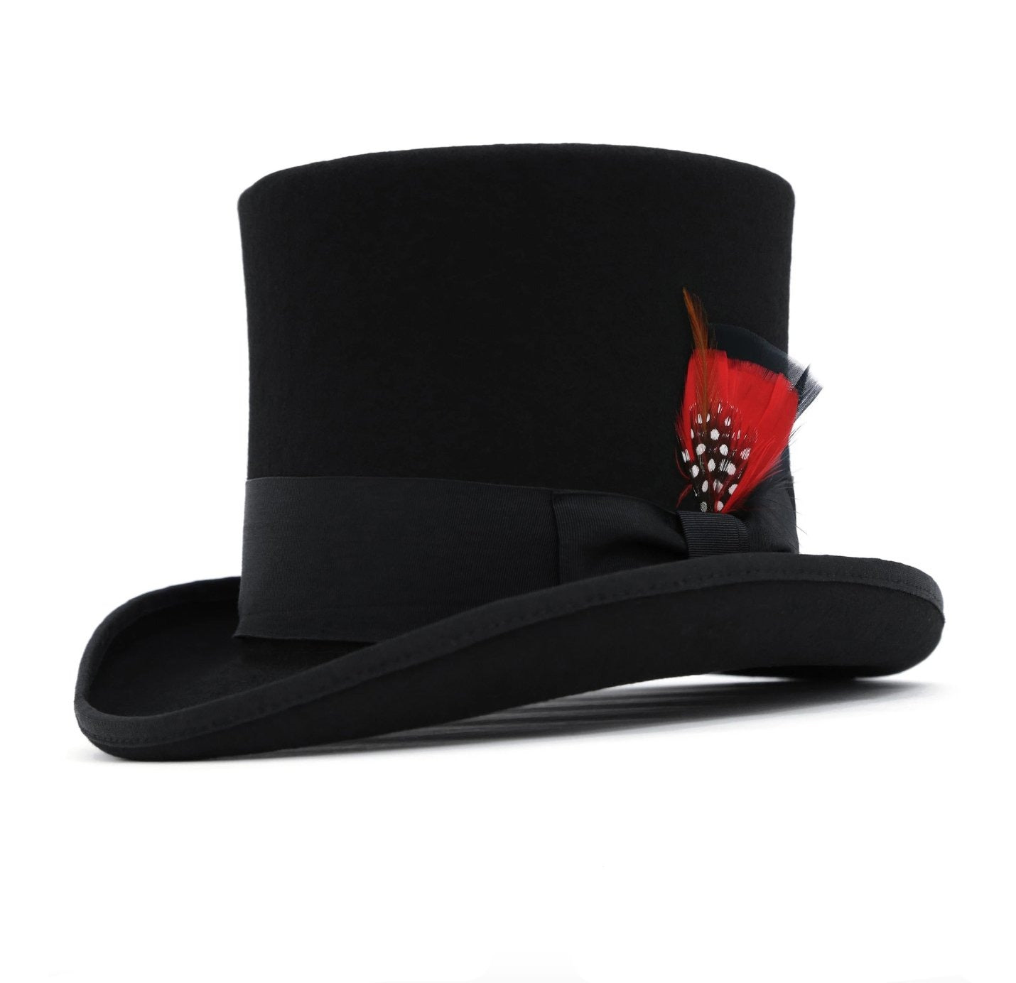 Men’s Black Top Hat – Classic Dress Style