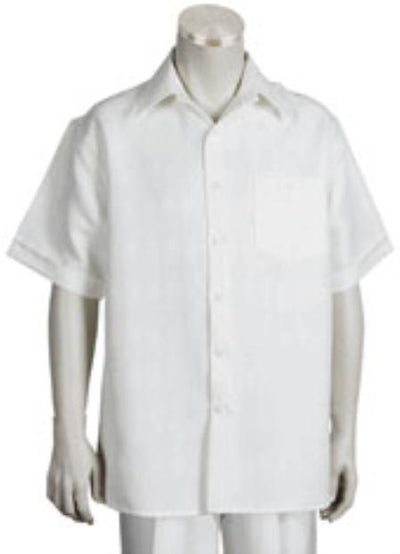 Mens Walking Suit Men's Short Sleeve 2piece Two Piece Mens Walking Outfit Pant Sets Leisure Casual Suit For Sale