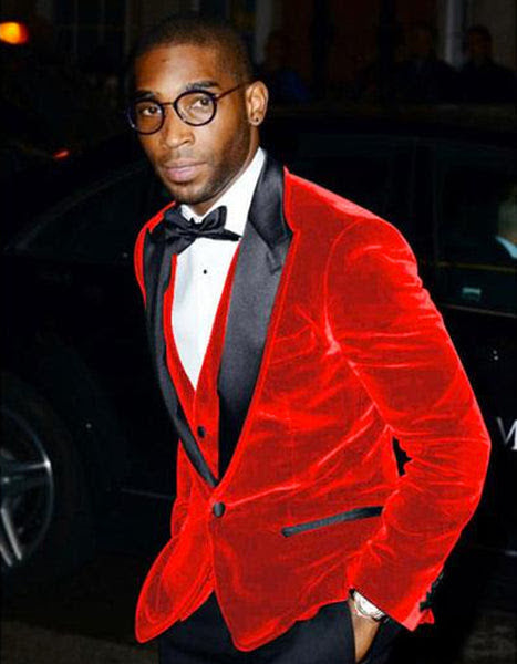 Designer Velvet Tuxedo Navy for Men