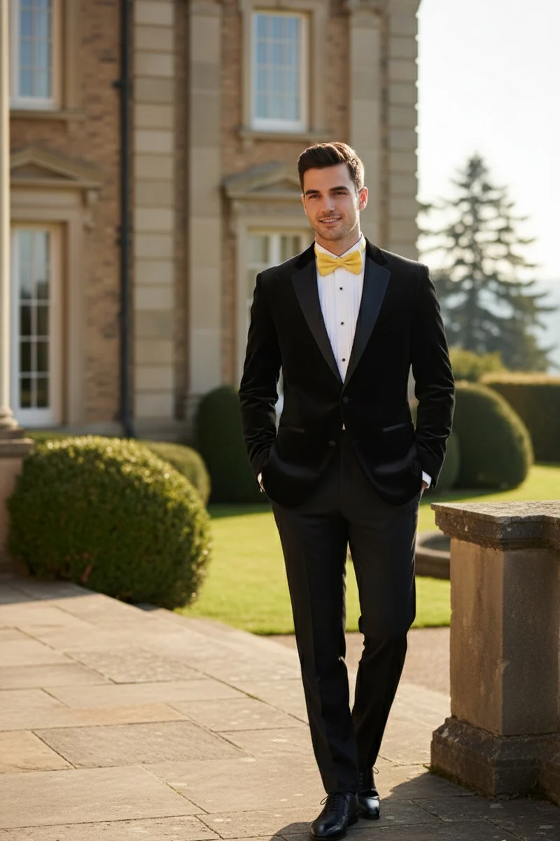 Mens Black Tuxedo