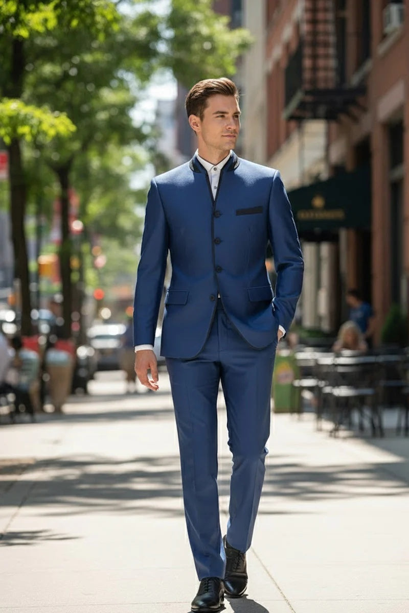 Mens Blue Tuxedo