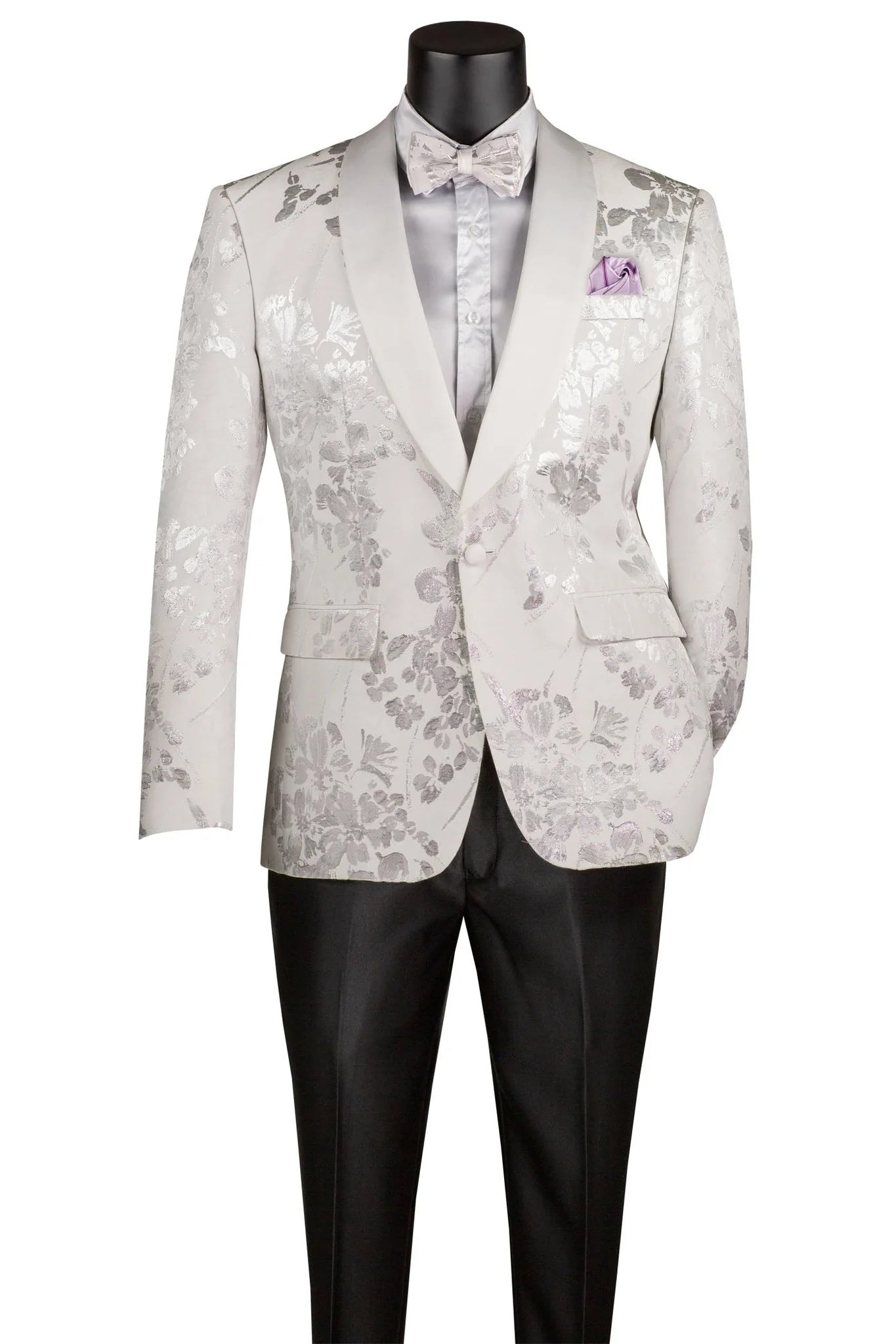 Mens White Tuxedo Jacket