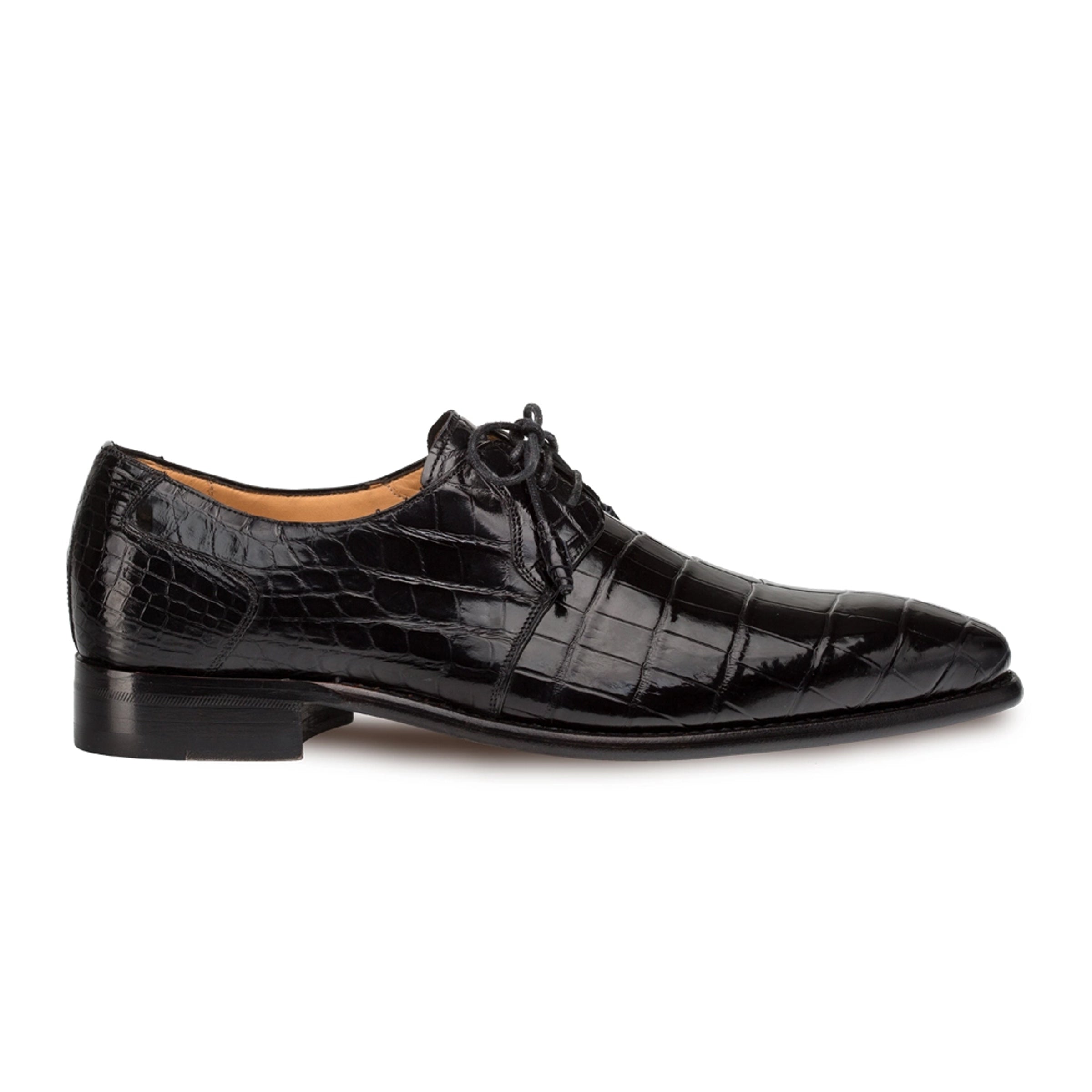 Mezlan Moscow Brown Alligator Dress Shoe