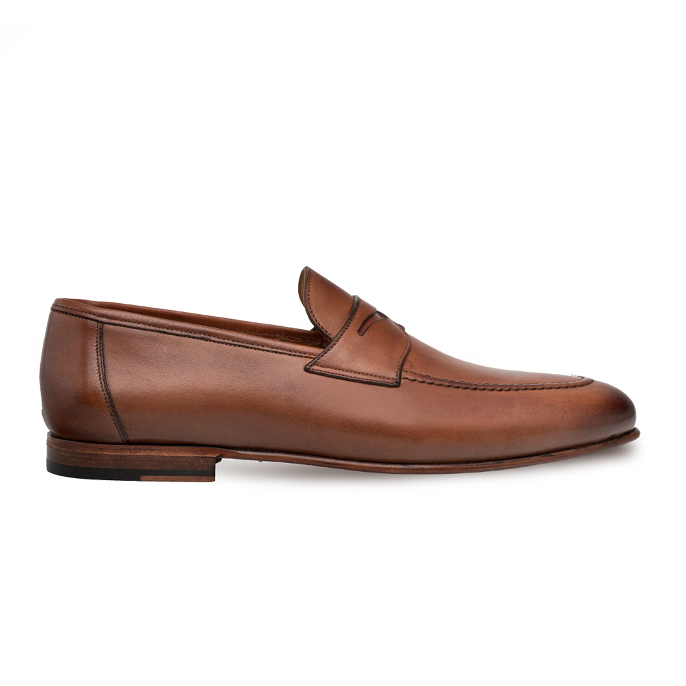 Mens Mezlan Pompei Penny Loafer in Bone - LAST CALL 10.5