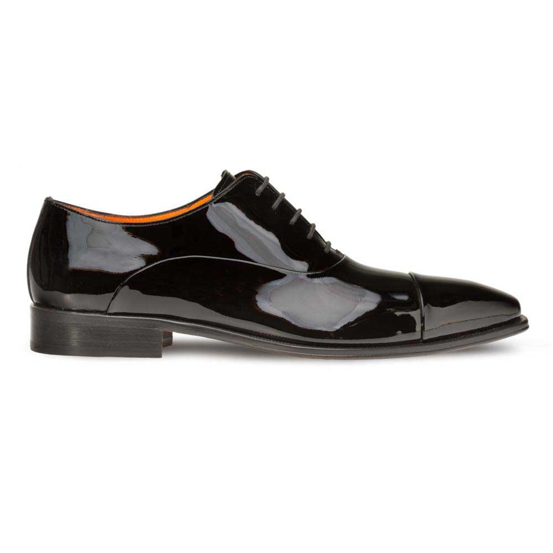 Mezlan Black Patent Leather Formal Oxford Shoes