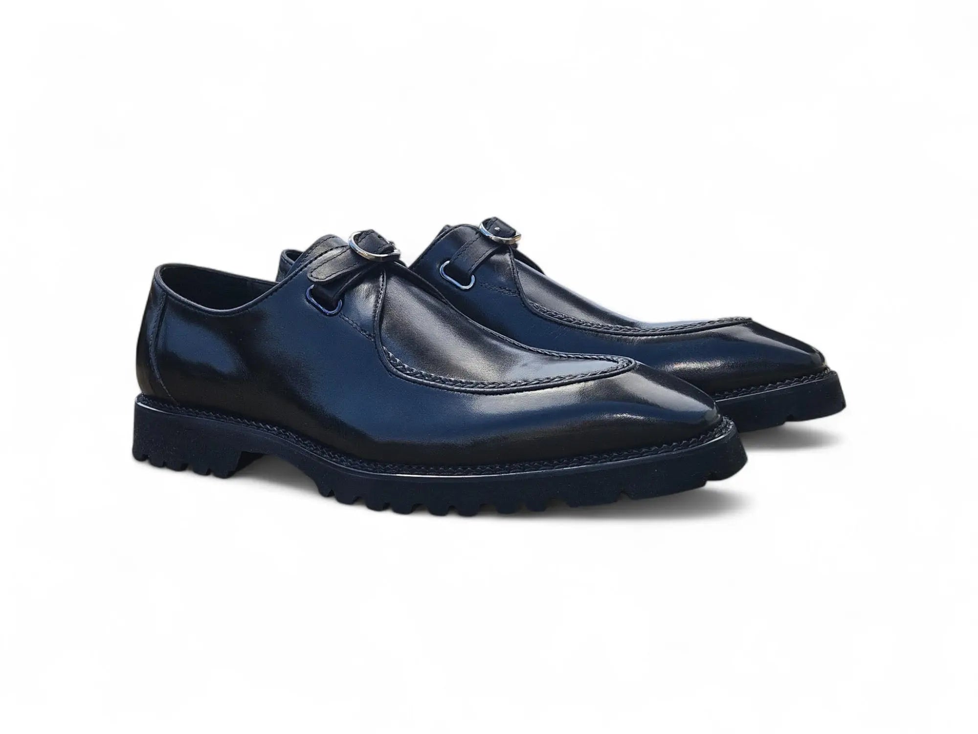 Moc Toe Single Monk Loafer Carrucci