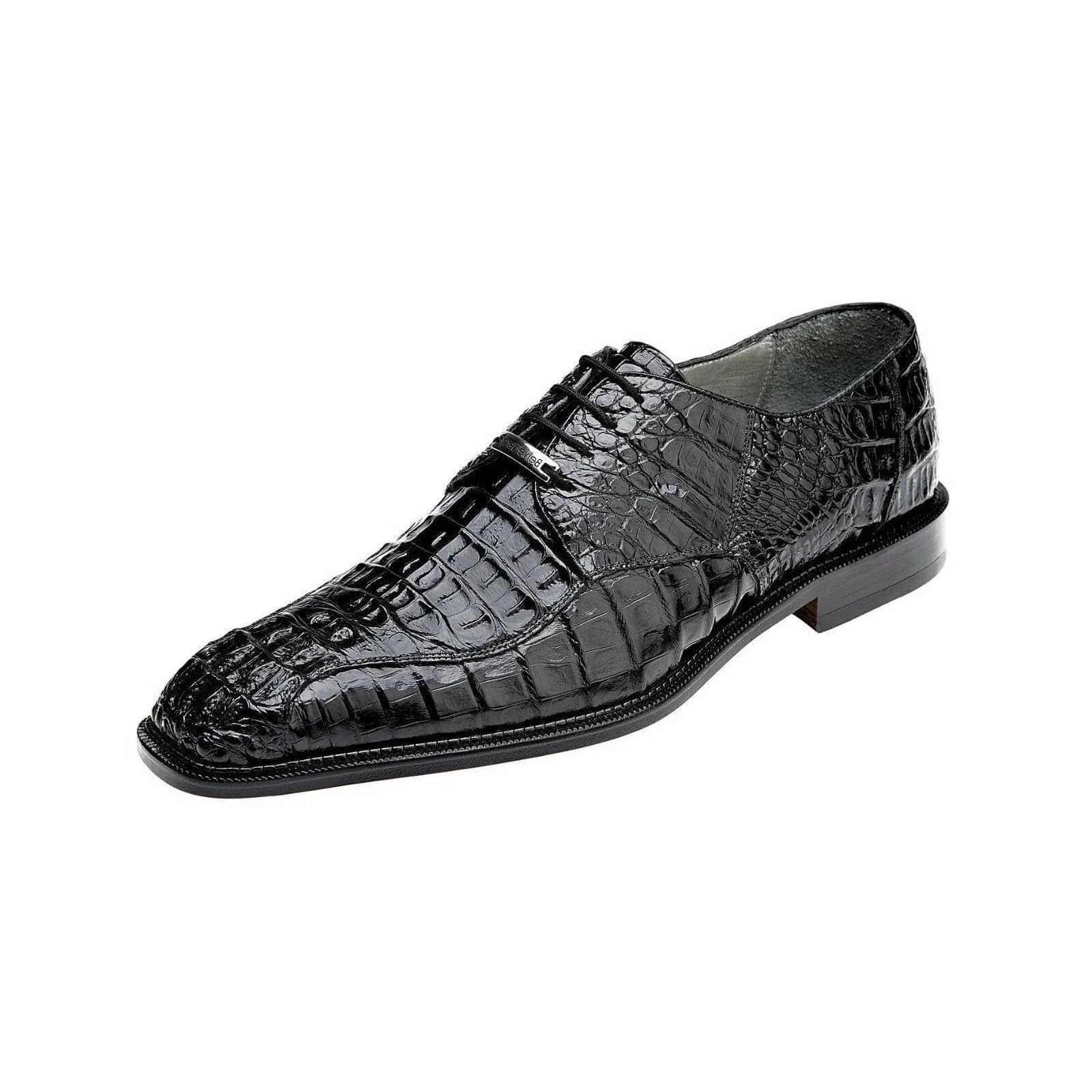 Belvedere Chapo Crocodile Hornback Oxfords