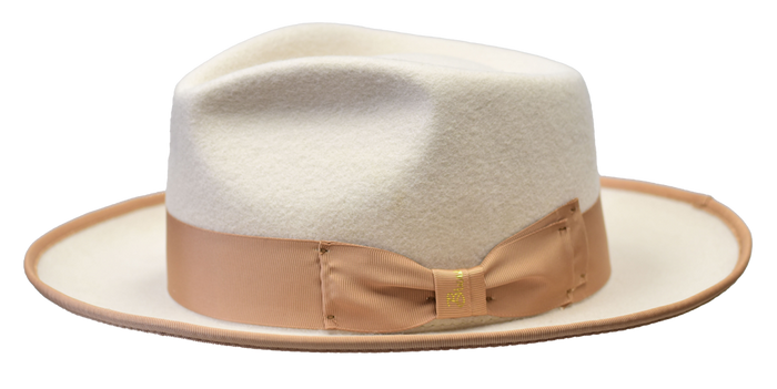 Bruno Capelo Night Hawk Fedora - Bone Camel