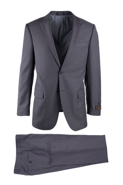 Novello Gray Wool Modern Fit Suit by Tiglio Luxe