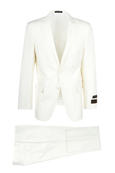 Tiglio Luxe Novello Off-white Wool Suit