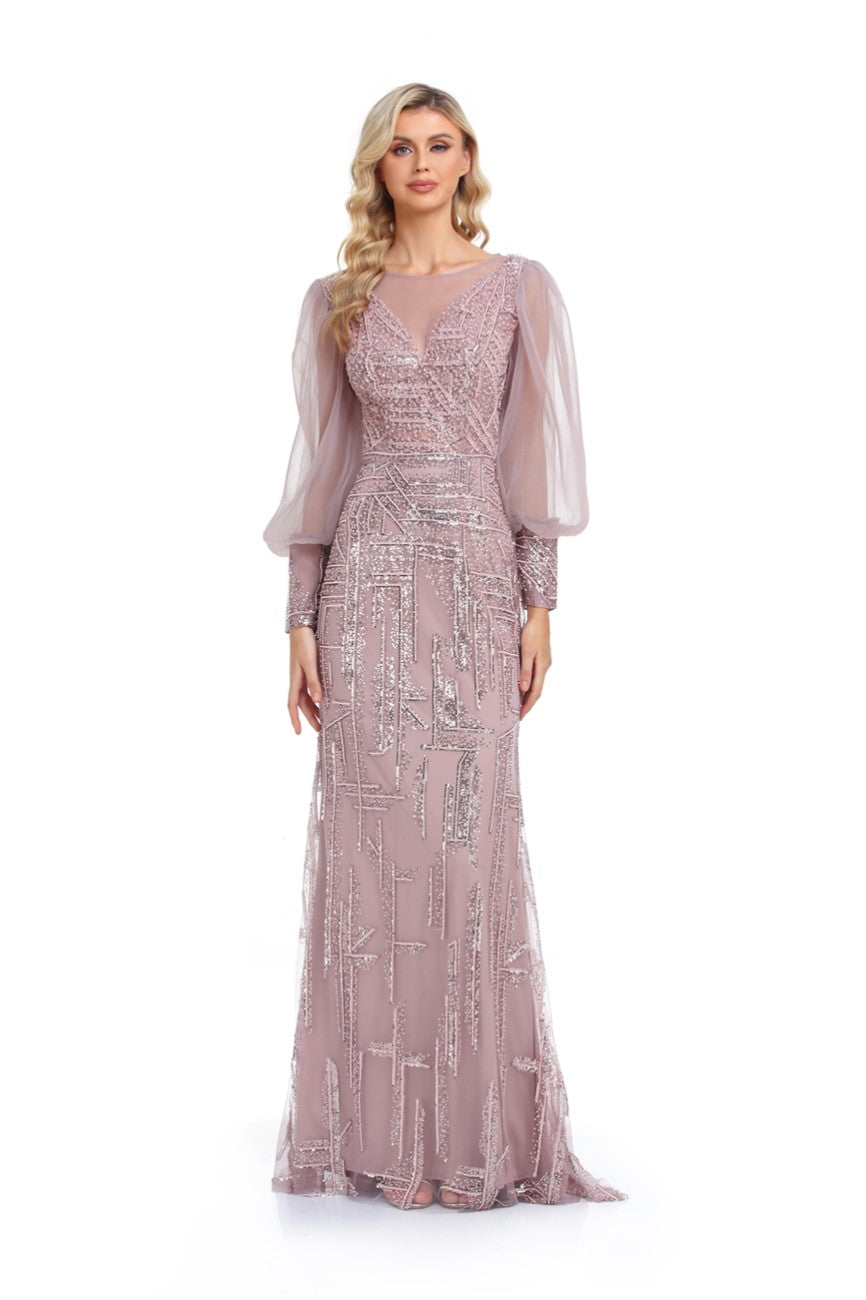 High Couture NR2276 Overskirt Long Formal A Line Evening Dress