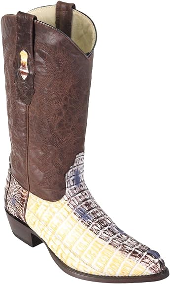 J Toe Caiman Tail Cowboy Boots