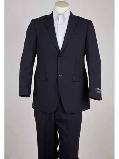 Navy Men's 2 Button Slim Fit Suit