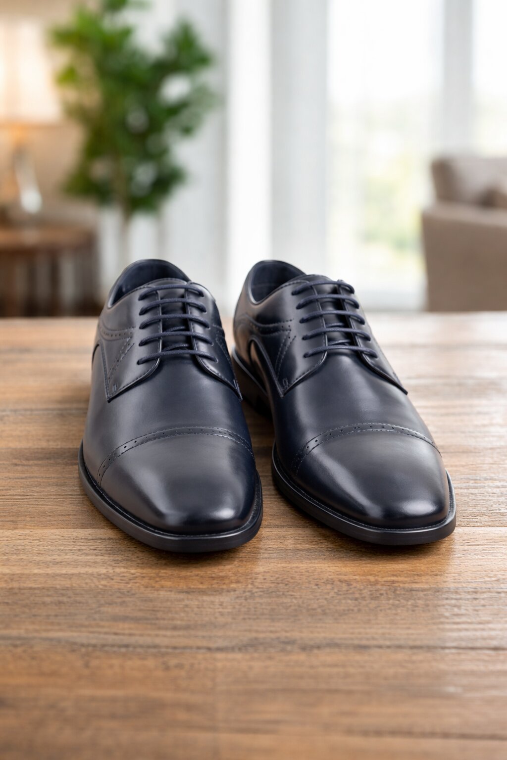 Antonio Cerrelli 7000 Wide Lace-Up Dress Shoes
