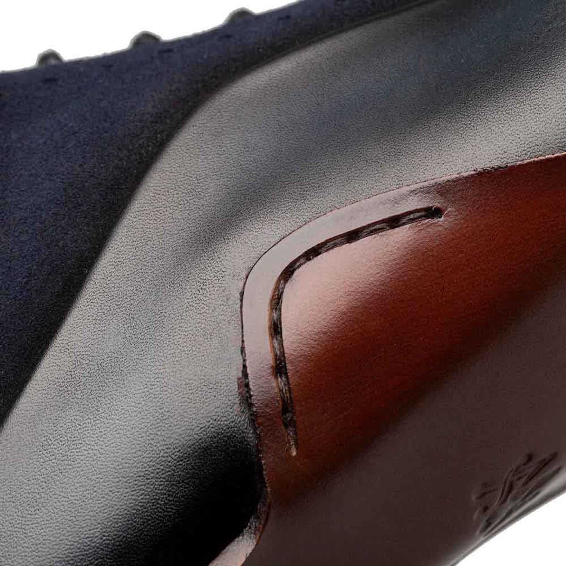 Mezlan Affari Navy Medallion Toe Oxford Shoes