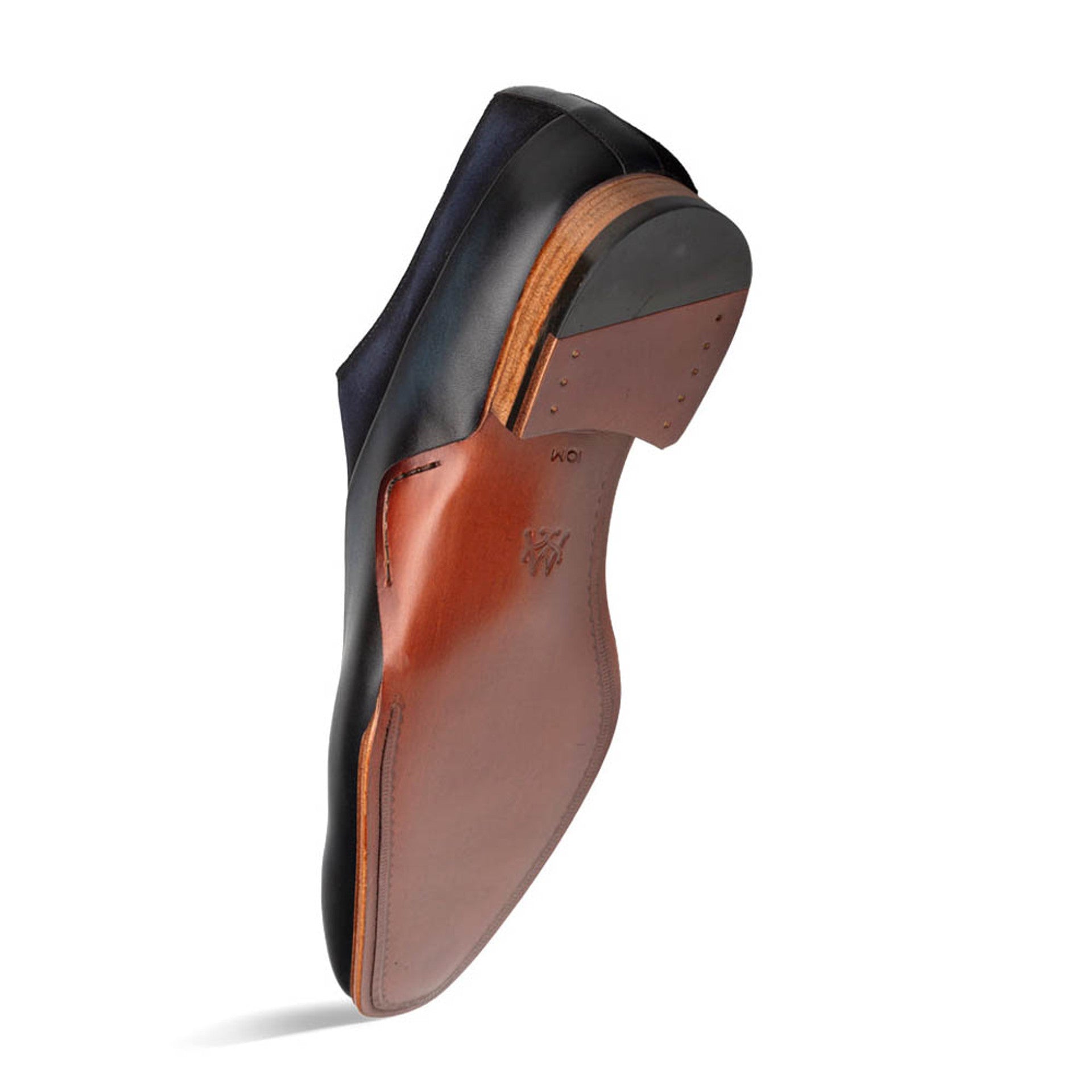 Mezlan Affari Navy Medallion Toe Oxford Shoes