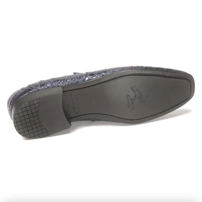 Los Altos Crocodile Belly Loafers