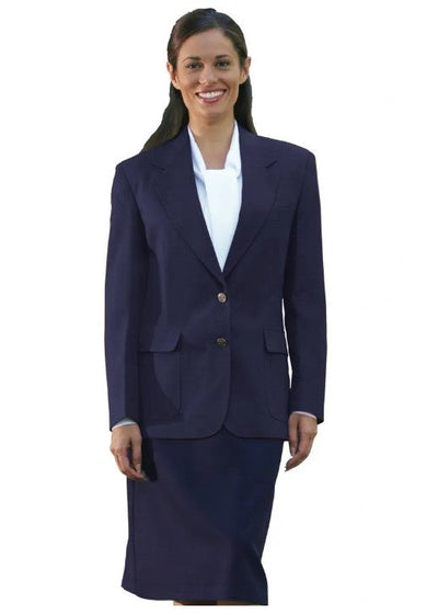Women's Navy Blue Blazer Jacket by Neil Allyn