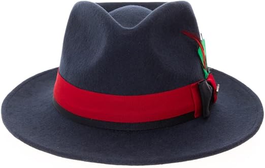 Grayson Two Tone Crushable Wool Fedora Hat
