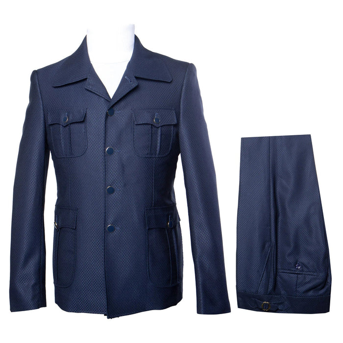 Rossi Man Duke Navy Two Piece Casual Suit