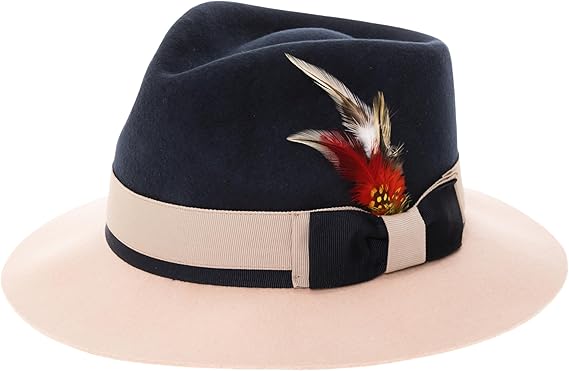 Gangster Crushable Wool Fedora Hat