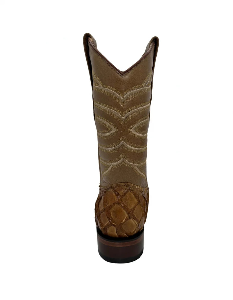 Men's Oryx Glossy Pirarucu Square Toe Boot