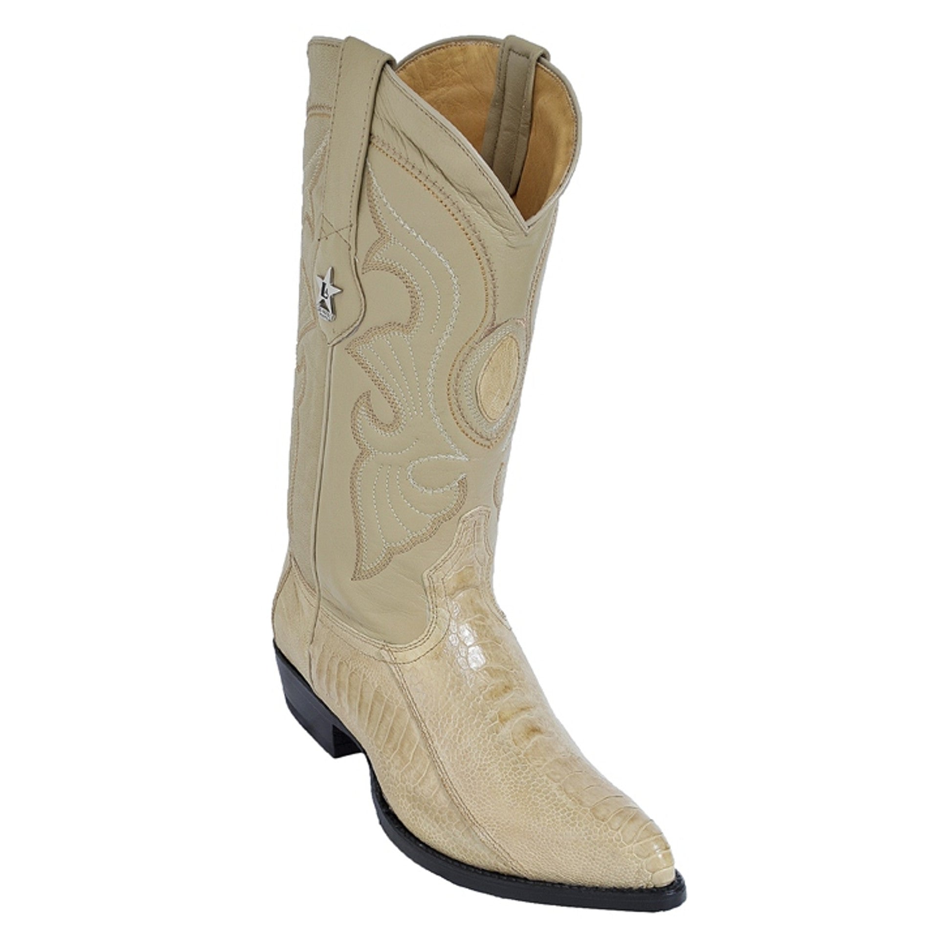 Los Altos Oryx J-Toe Ostrich Leg Boots