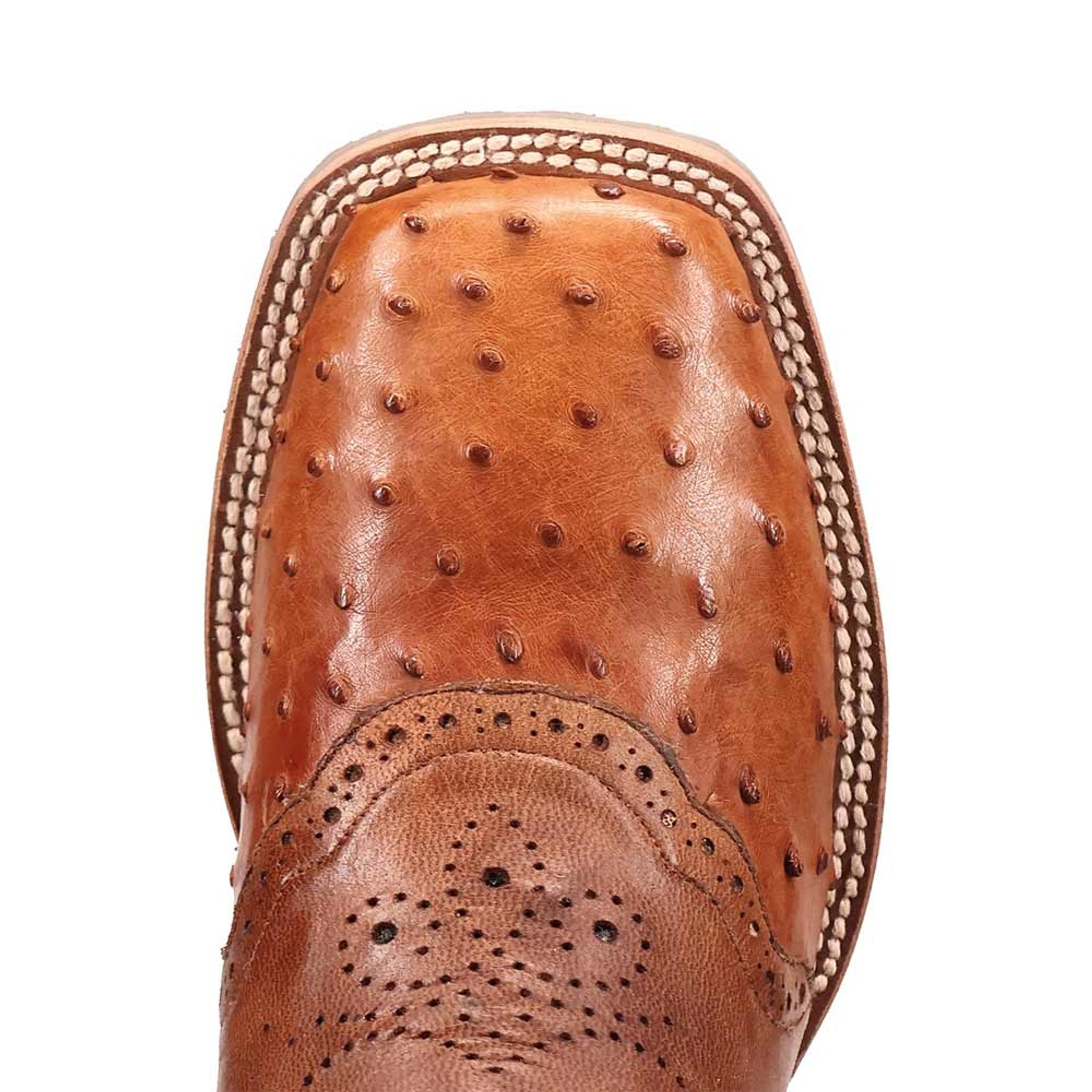 Dan Post Martel Ostrich Leather Western Boots
