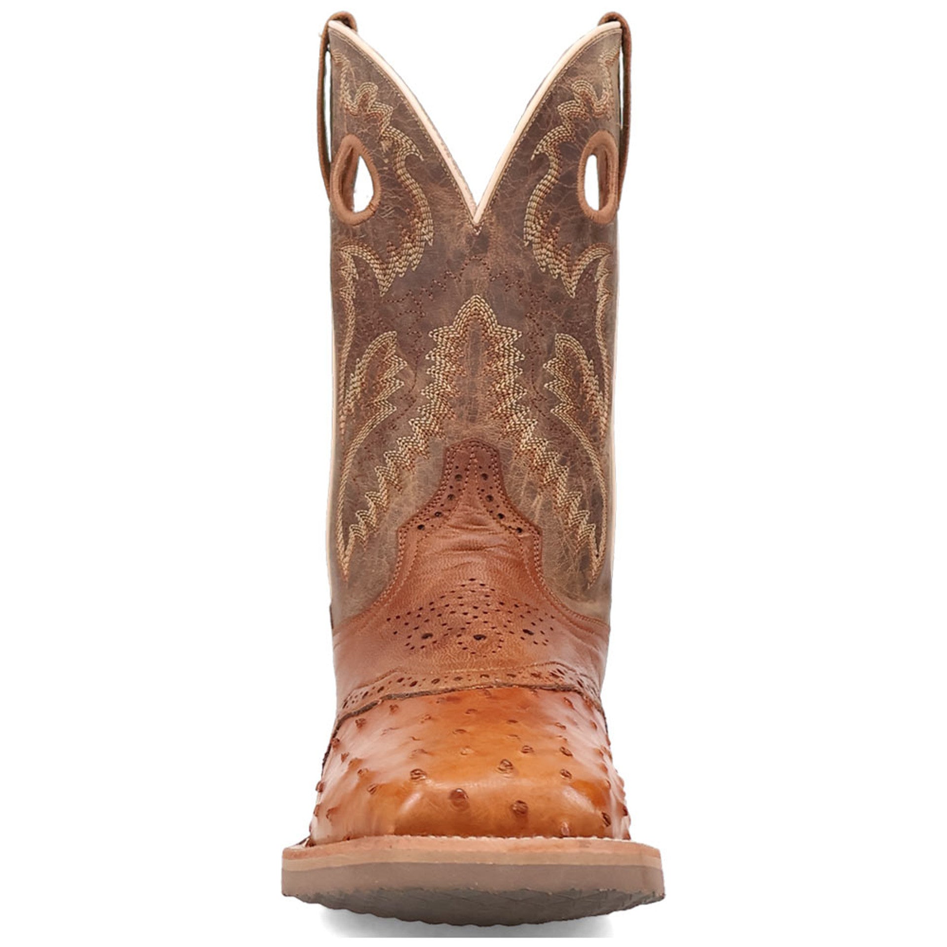 Dan Post Martel Ostrich Leather Western Boots