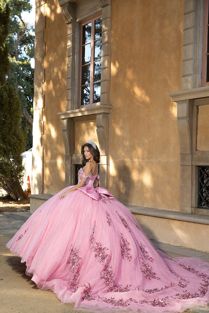 Off Shoulder Bow Ball Gown by Bella Princess c