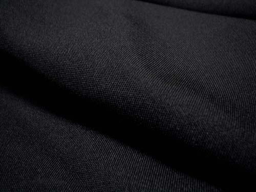 Ramses Black Double Breasted Suit with Elastic Waistband