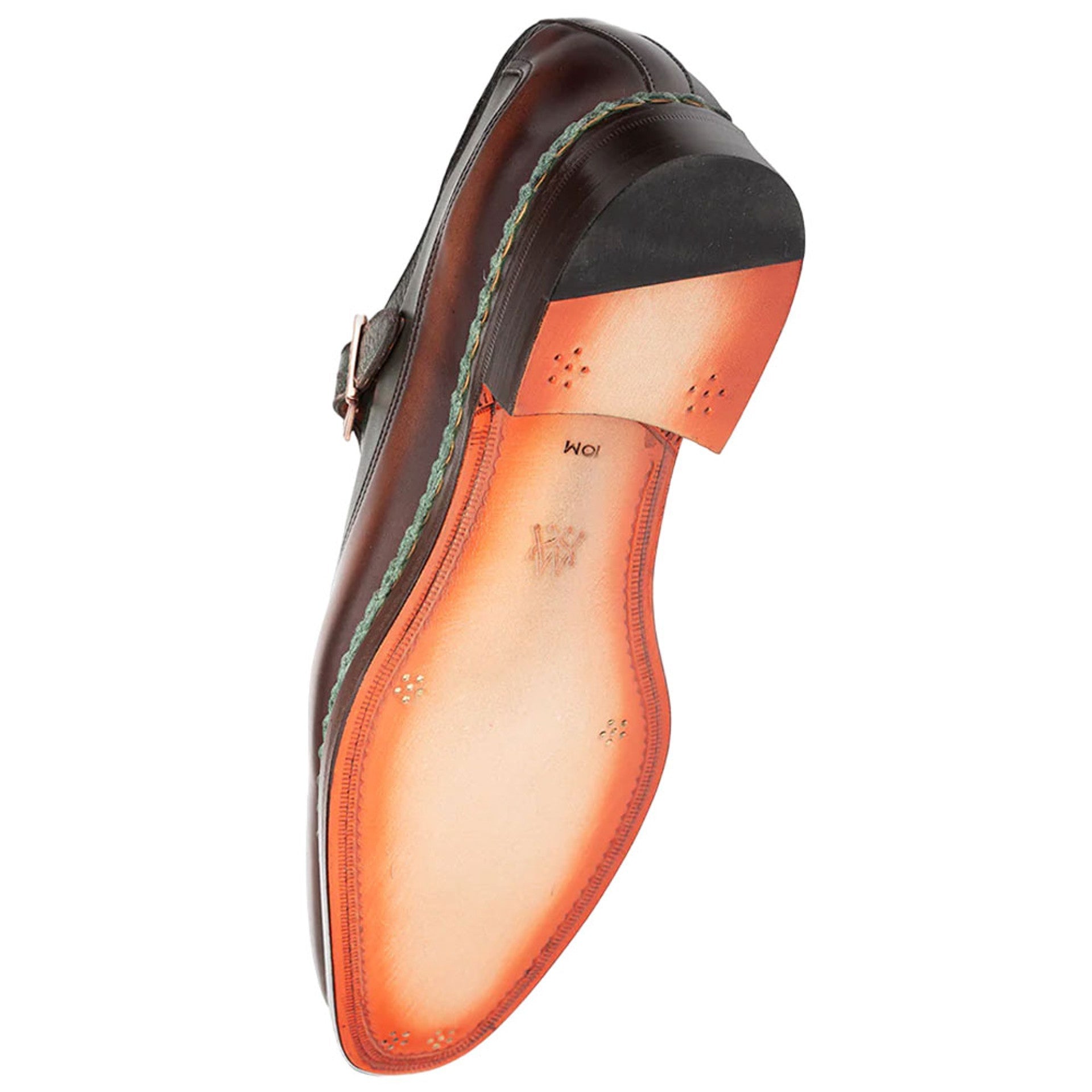 Mezlan Artesano Two-Toned Monk Strap Shoes