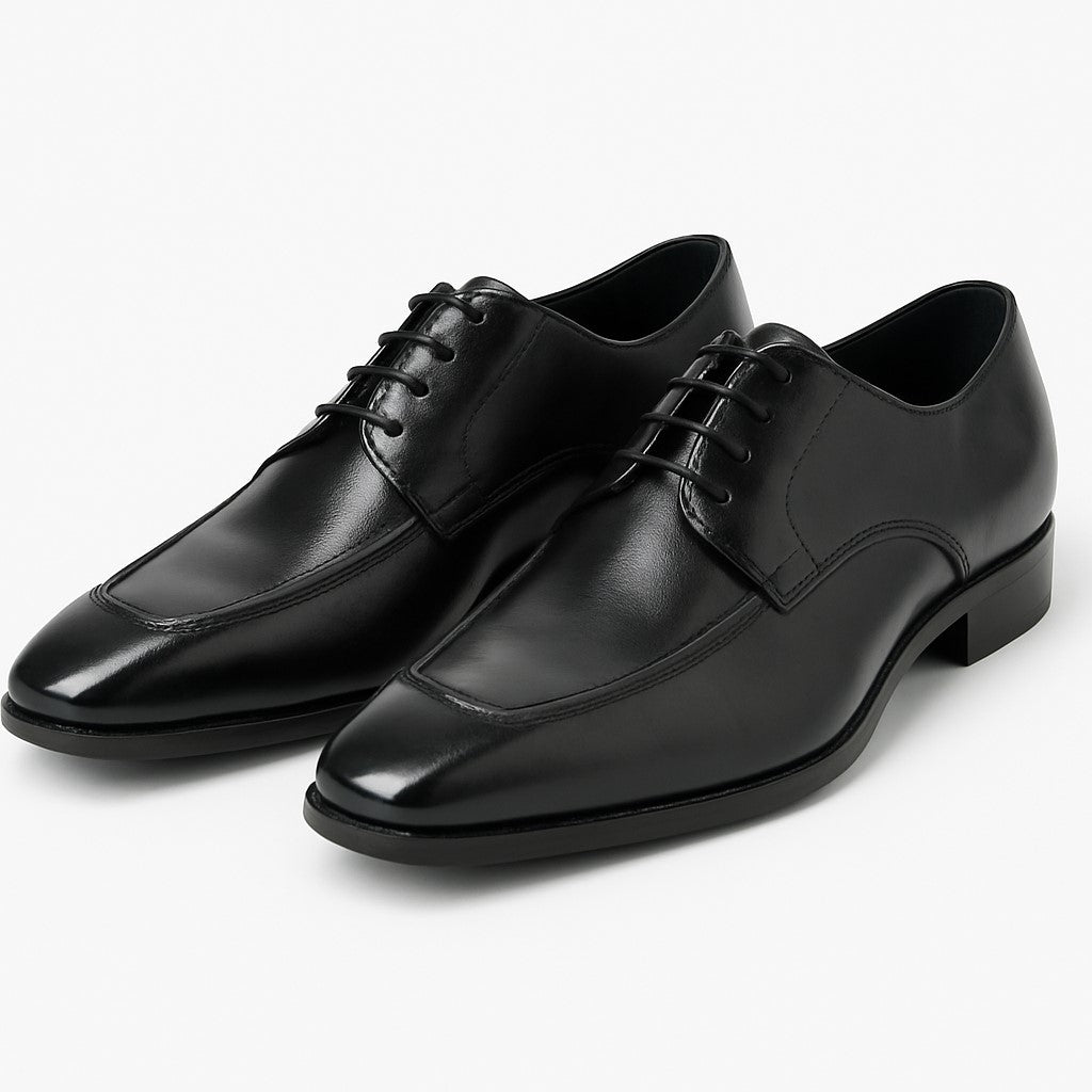 Patina Finish Calfskin Lace-up Shoe