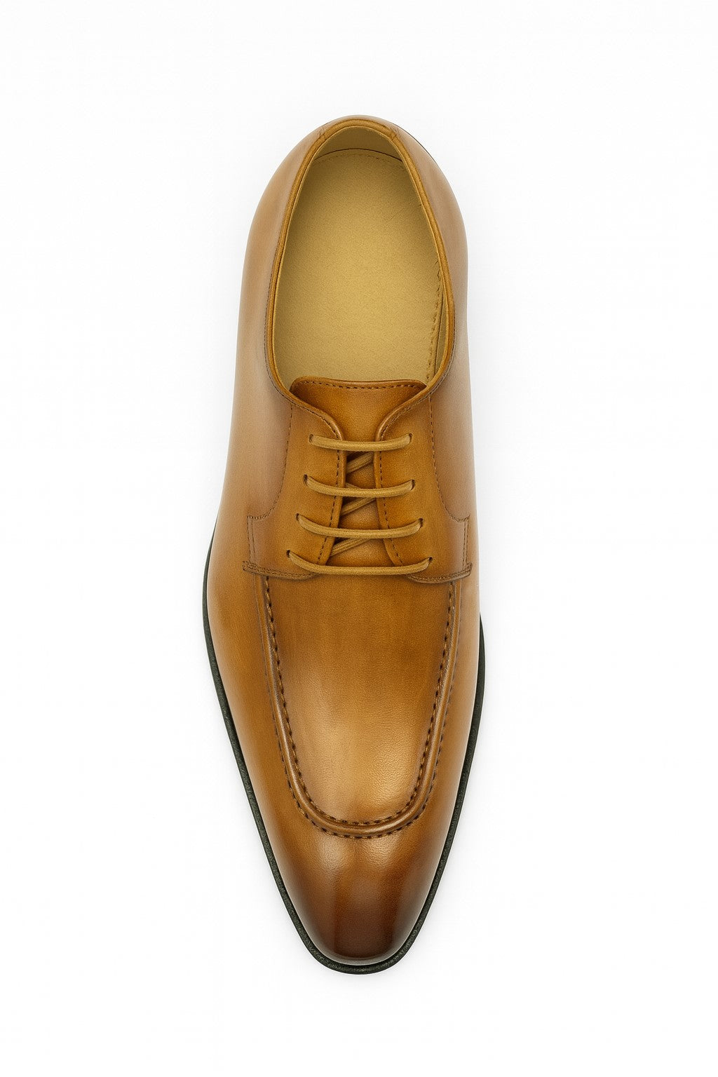 Patina Finish Calfskin Lace-up Shoe