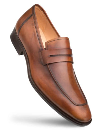 Calfskin Penny Loafer by Mezlan - Made in Spain