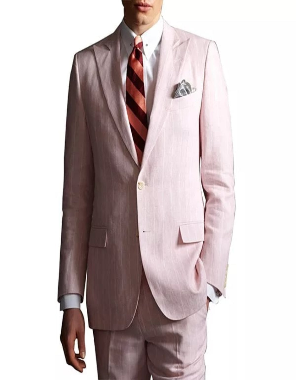 Jay Gatsby Pink Suit Inspired by The Great Gatsby