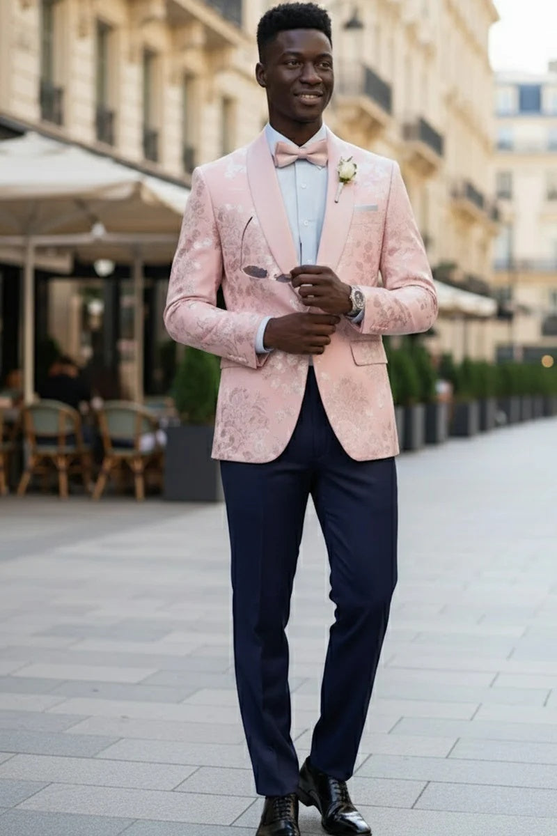 Pink Tuxedo Jacket
