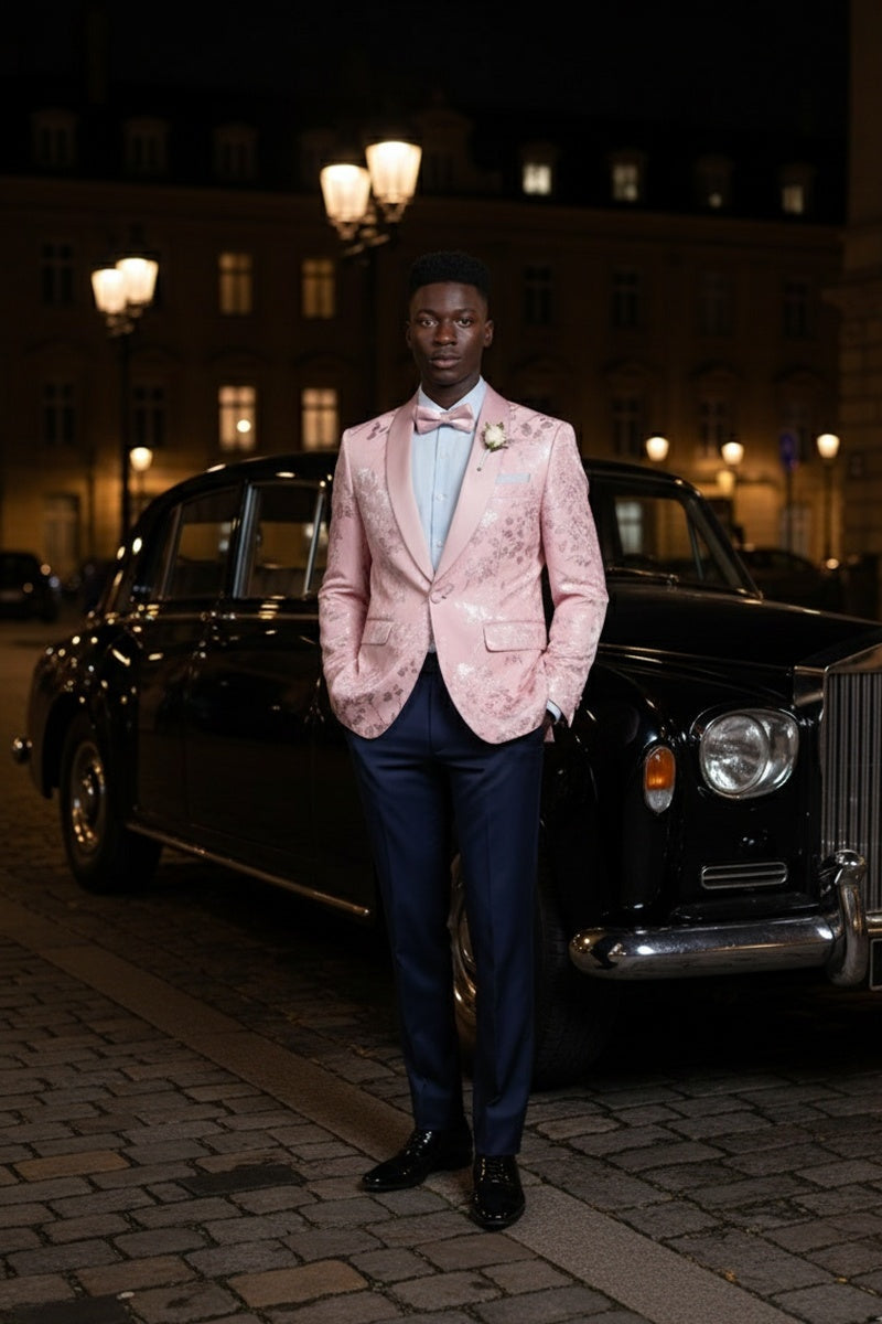 Pink Tuxedo Jacket