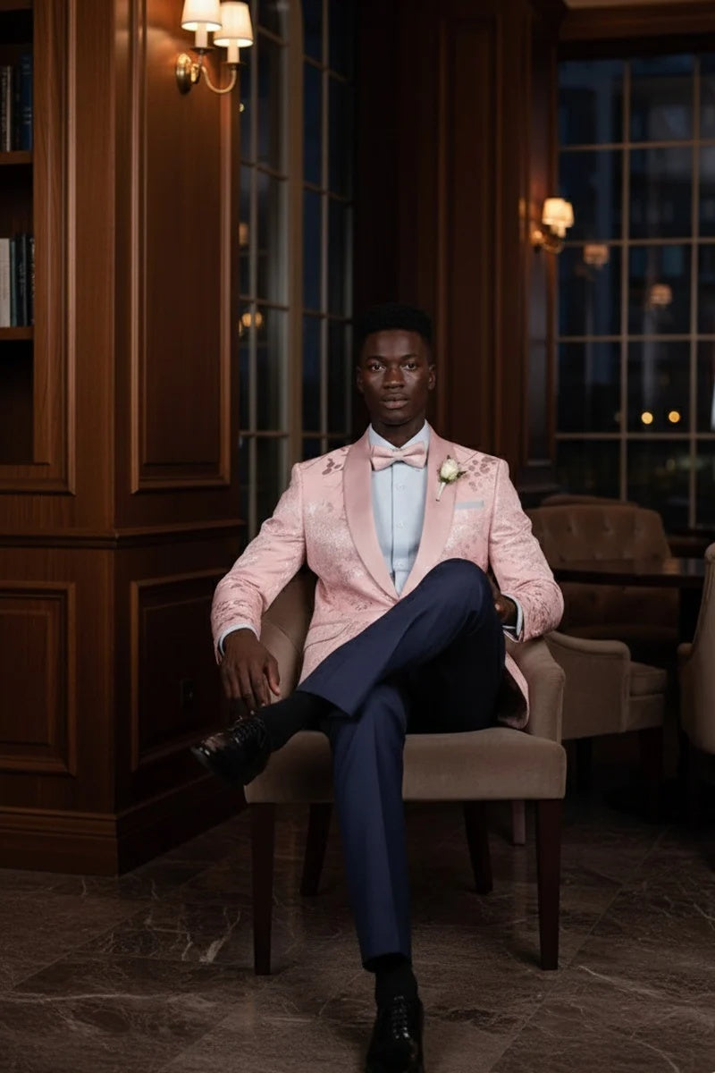 Pink Tuxedo Jacket
