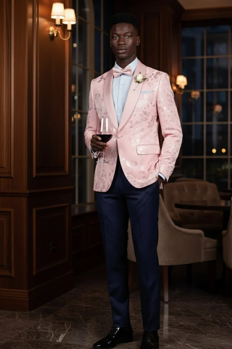 Pink Tuxedo Jacket