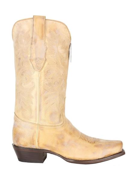 Men's Vintage Honey 7 Toe Los Altos Boots Genuine Premium Leather Cowboy Handmade Dress Cowboy Boot Cheap Priced For Sale Online